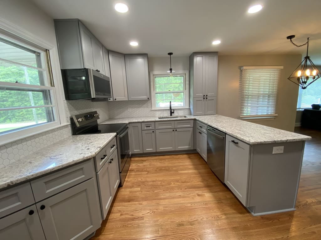 White Oak Kitchen.